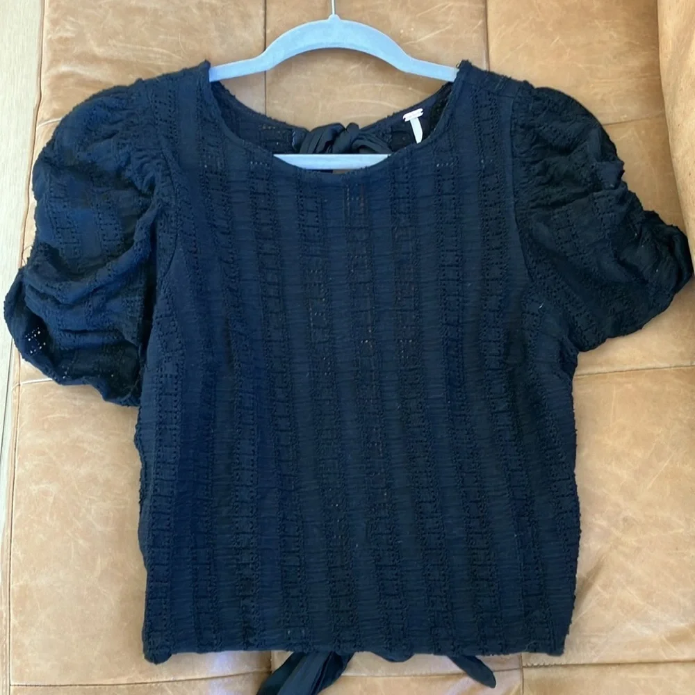 Free People open back crop top.